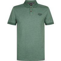 Dezent bedrucktes Piqué-Poloshirt