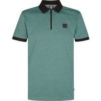 Modernes Polo-Shirt mit Kurz-Reißverschluss