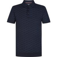 Elegantes Strick-Polo mit Struktur