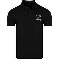 Sportliches Grafik-Logo Poloshirt