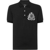 Polohemd mit besticktem Barock-Wappen