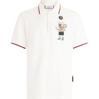 Polo-Shirt mit Tennis-Aufnäher