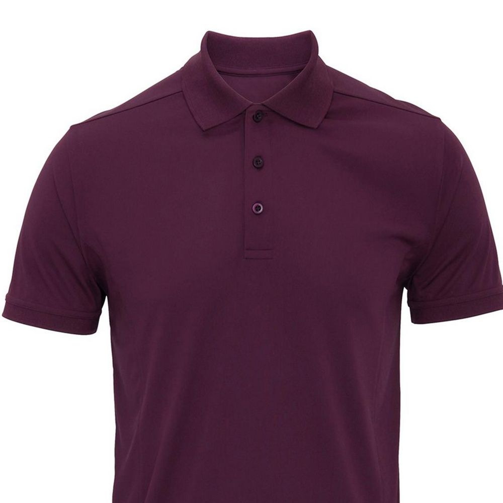Feuchtigkeitsableitendes Slim-Fit Performance-Poloshirt
