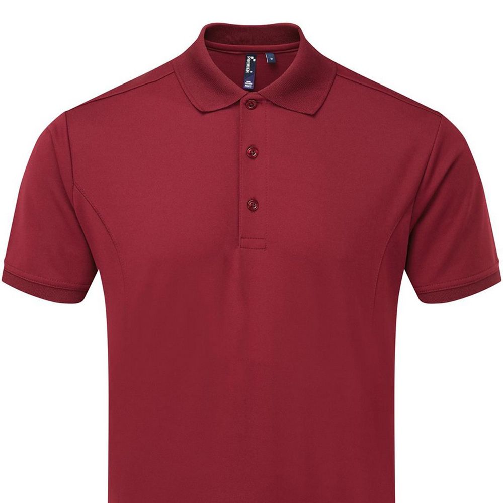 Atmungsaktives Slim-Fit Piqué-Poloshirt