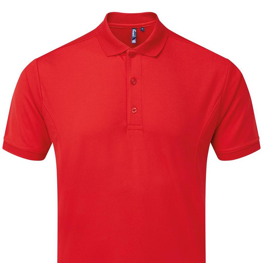 Atmungsaktives Piqué Slim-Fit Poloshirt