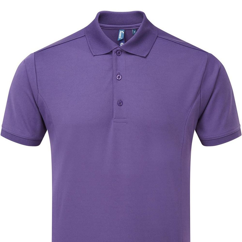 Atmungsaktives Slim Fit Poloshirt