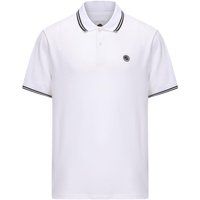 Klassisches Polo mit Kontraststreifen