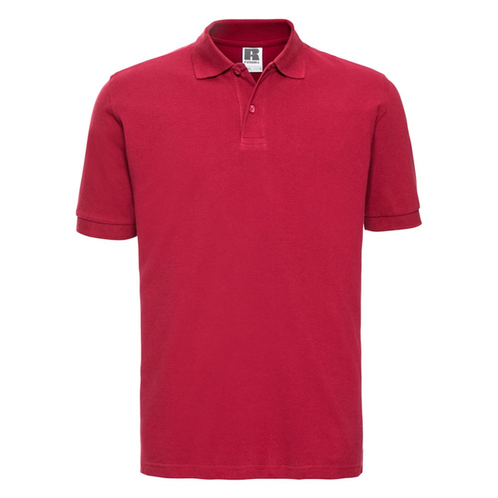 Klassisches Baumwoll-Piqué-Poloshirt
