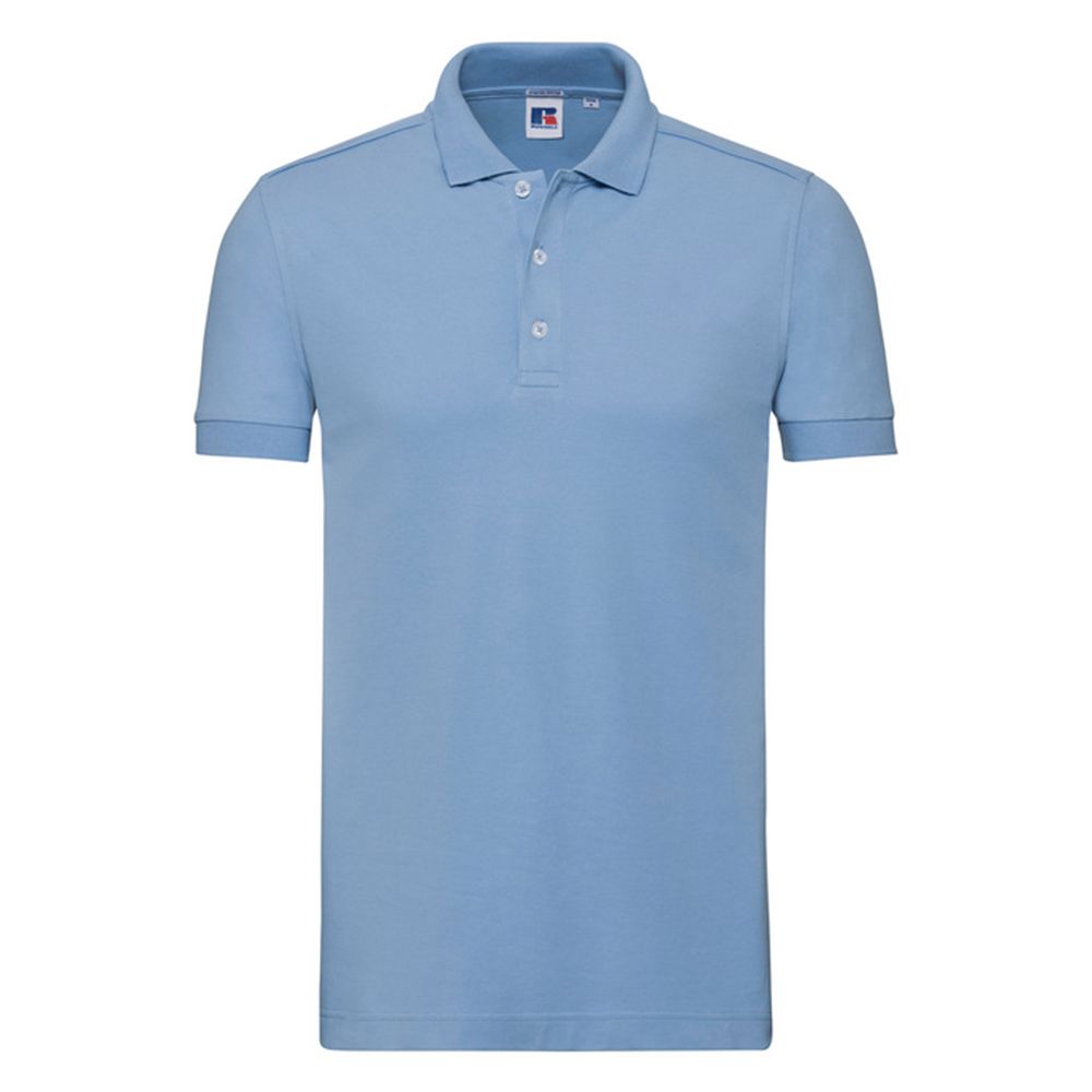 Slim-Fit Stretch-Piqué-Poloshirt