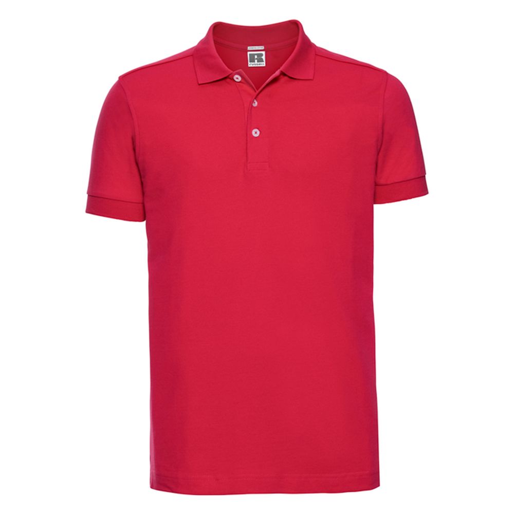 Slim-Fit Stretch-Piqué Poloshirt