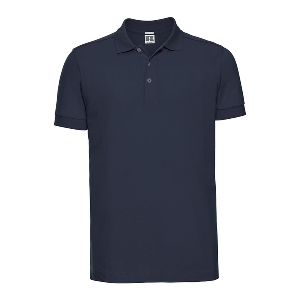 Schmal geschnittenes Stretch-Piqué-Poloshirt