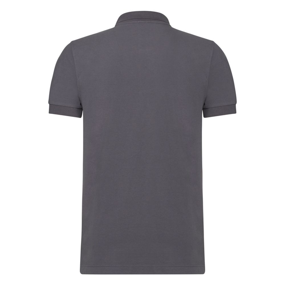 Schmal geschnittenes Baumwoll-Poloshirt