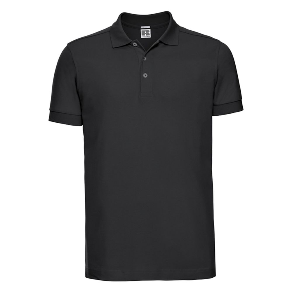 Körpernahes Piqué-Kurzarm-Polo