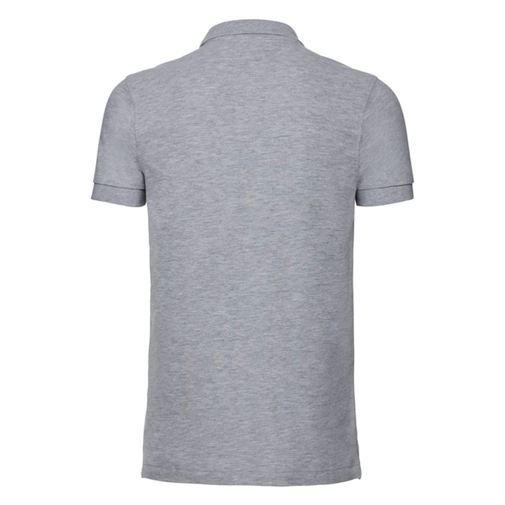 Kurzarm-Polo aus Stretch-Piqué
