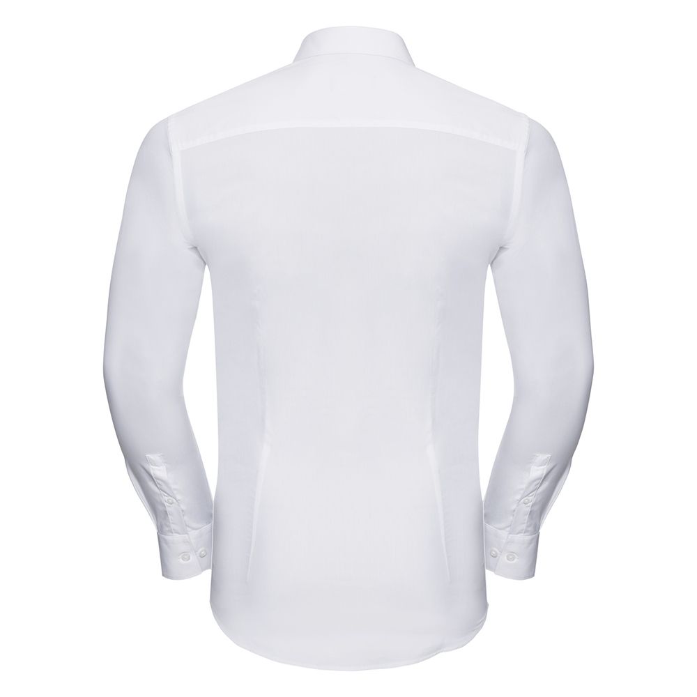 Slim-Fit Stretch-Hemd aus Baumwollmix