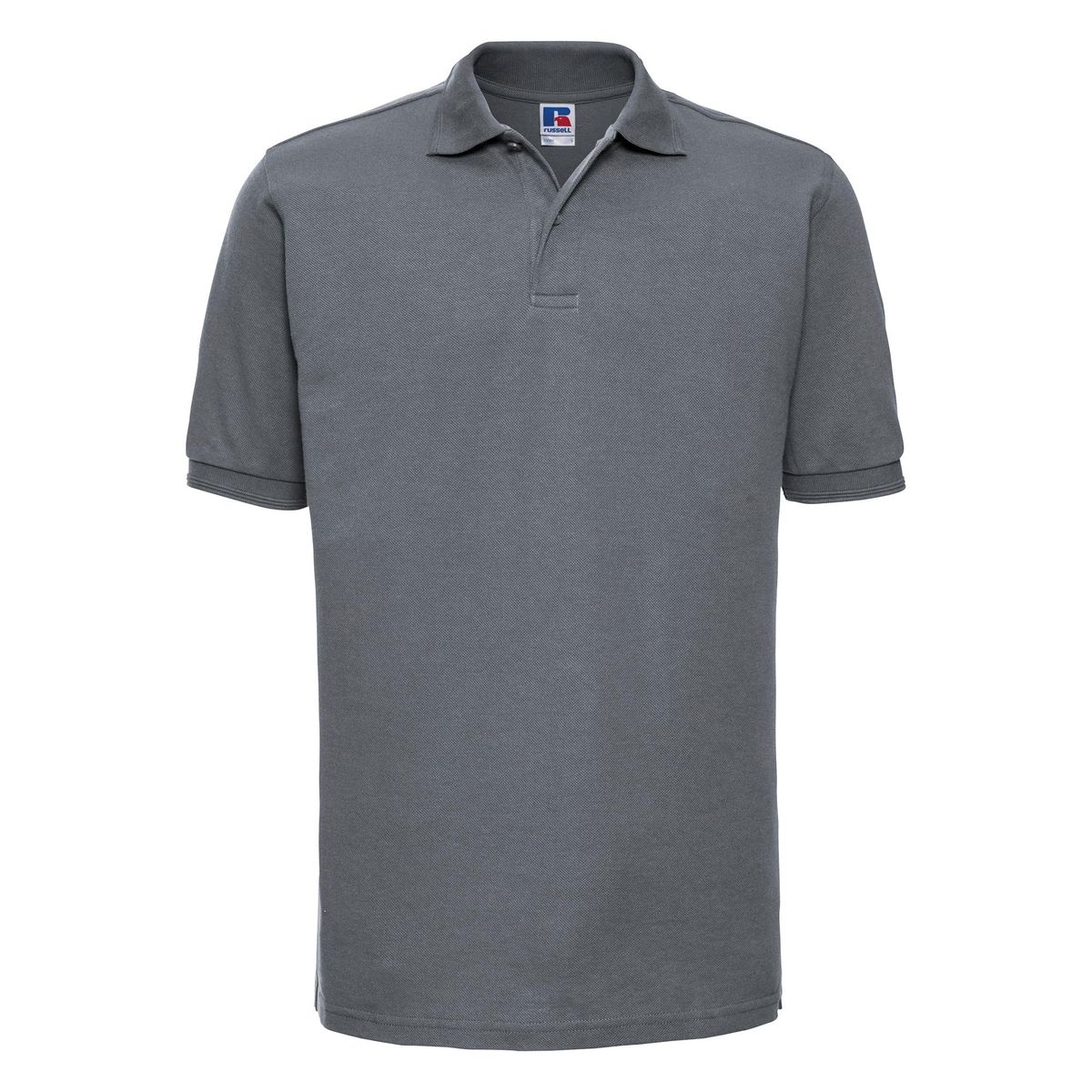 Robustes Polohemd mit Ripp-Details