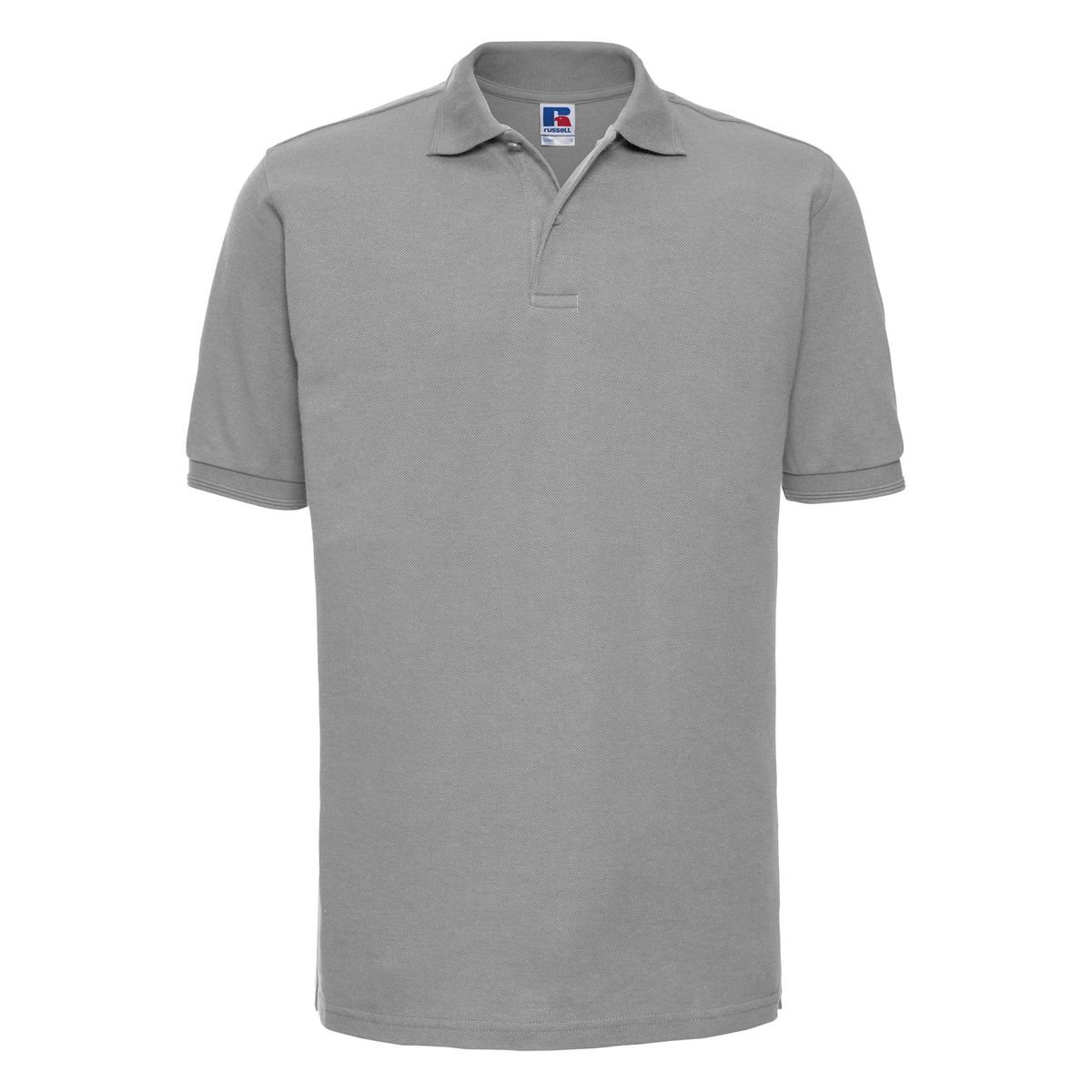 Klassisches Schweres Ripp-Piqué-Poloshirt