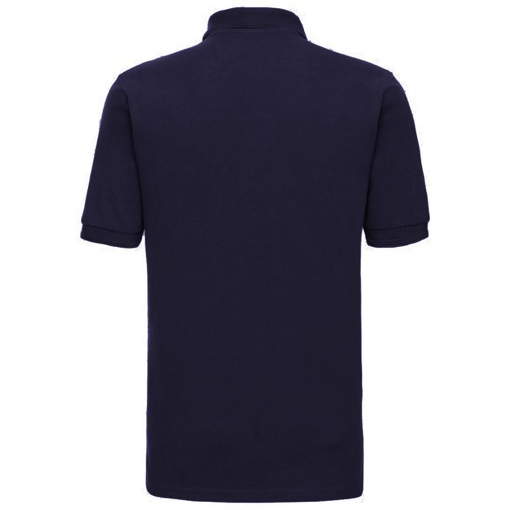 Strapazierfähiges Ripp-Poloshirt mit Kurzarm