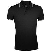 Pasadena Poloshirt mit Kontraststreifen