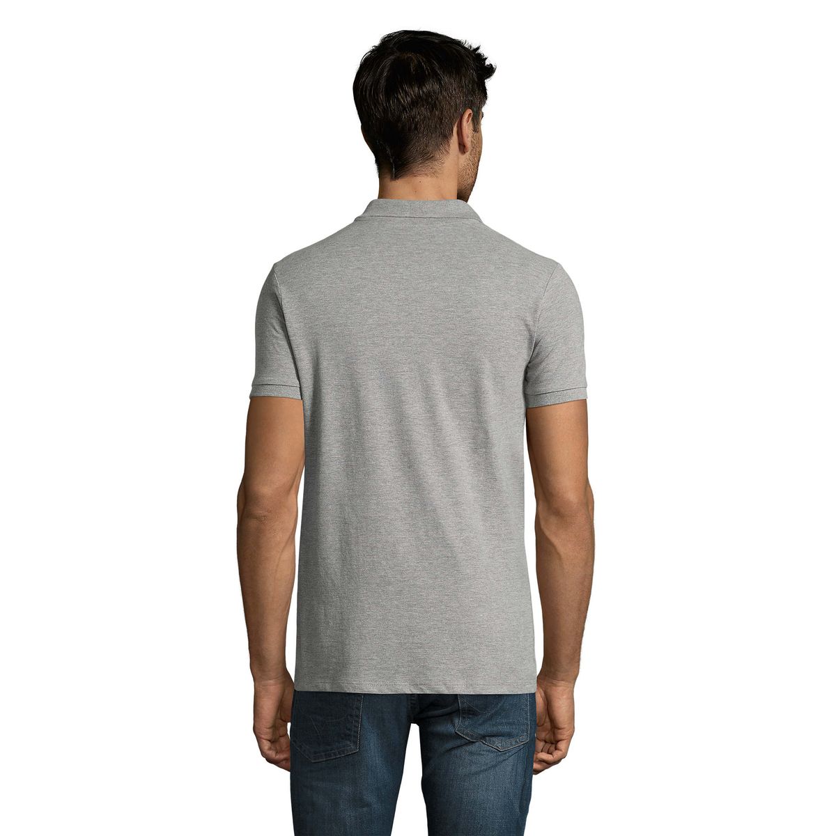 Klassisches Poloshirt aus Piqué-Mischgewebe