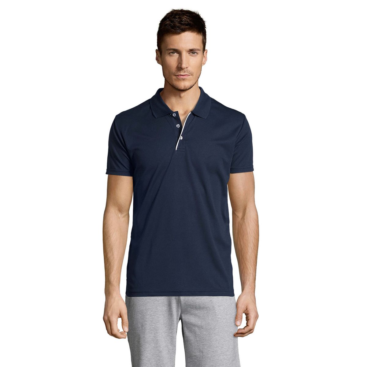 Klassisches Performance Sport-Poloshirt