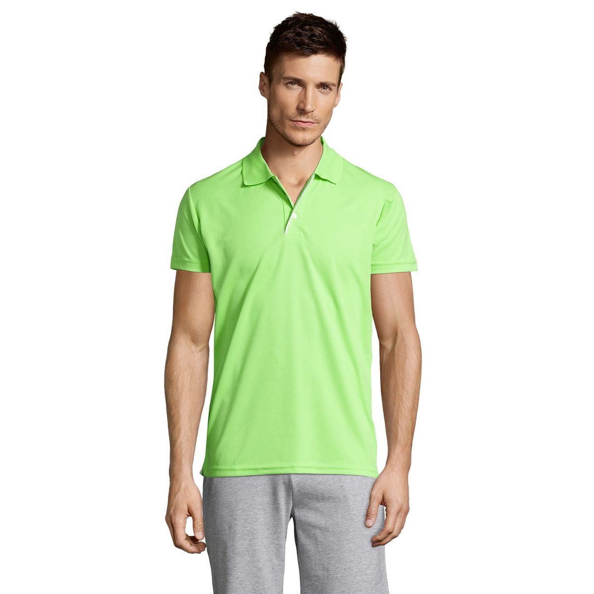 Funktionales Kurzarm-Performance-Polohemd