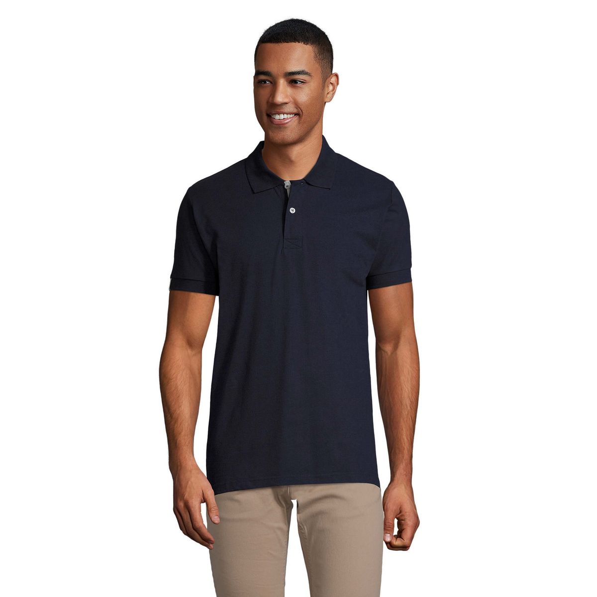 Schmal geschnittenes Piqué-Poloshirt