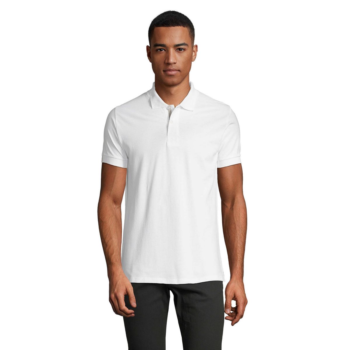 Zeitloses Piqué Slim-Fit Design