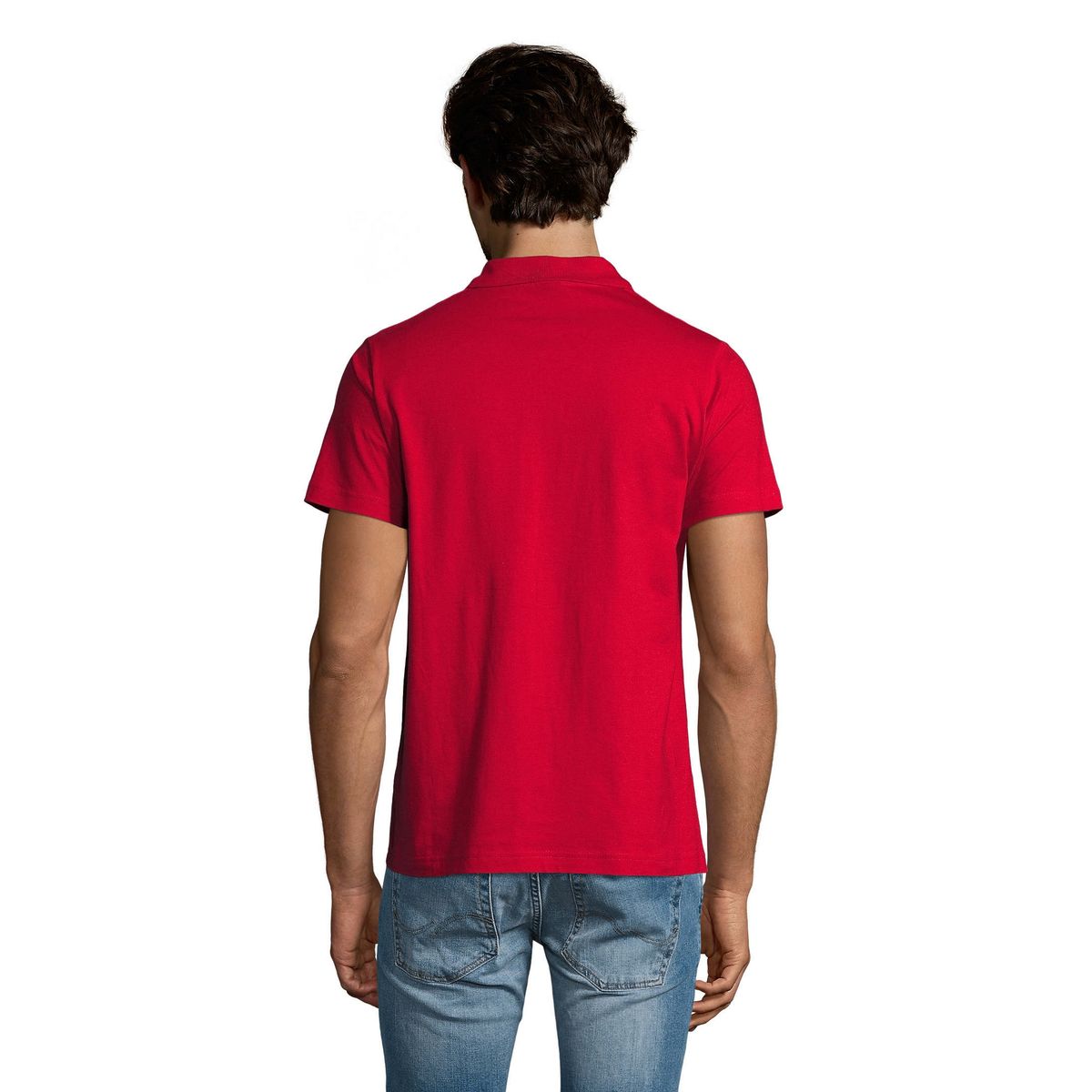 Klassisches Jersey-Baumwoll-Poloshirt