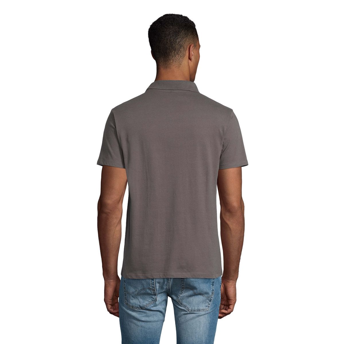 Klassisches Poloshirt aus Baumwoll-Jersey