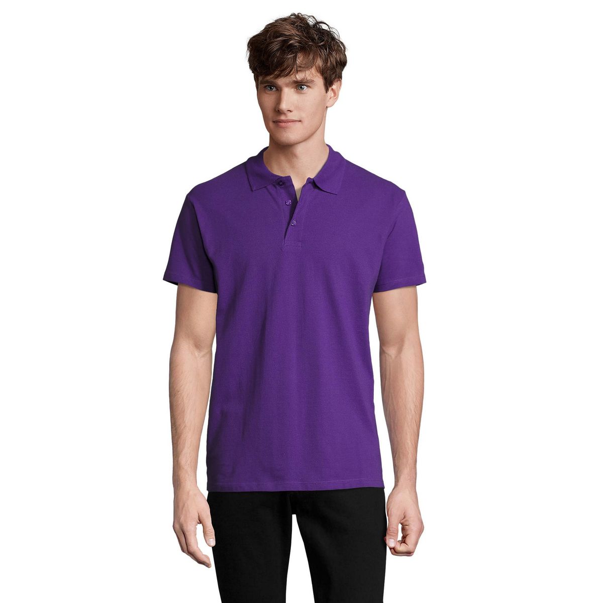 Klassisches Piqué-Poloshirt aus Baumwolle