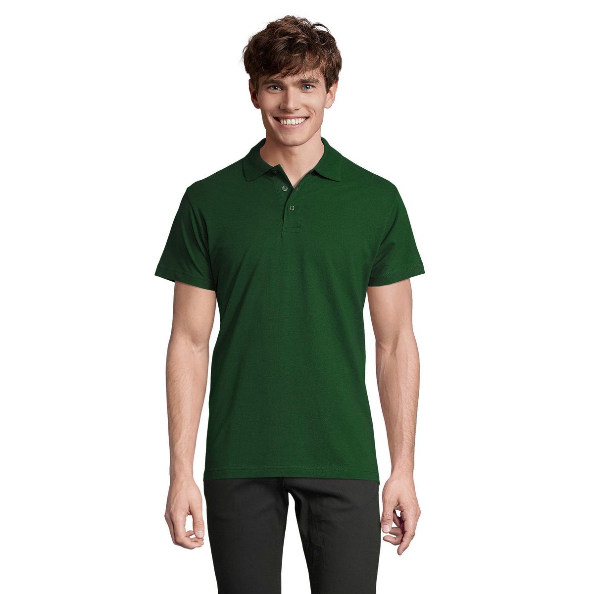 Klassisches Kurzarm-Poloshirt aus Baumwolle