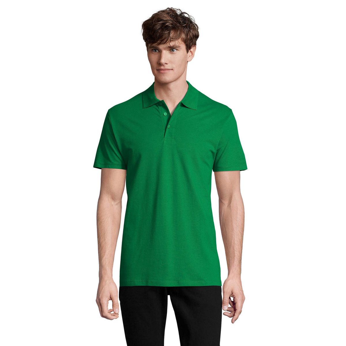 Klassisches Kurzärmeliges Baumwoll-Polo