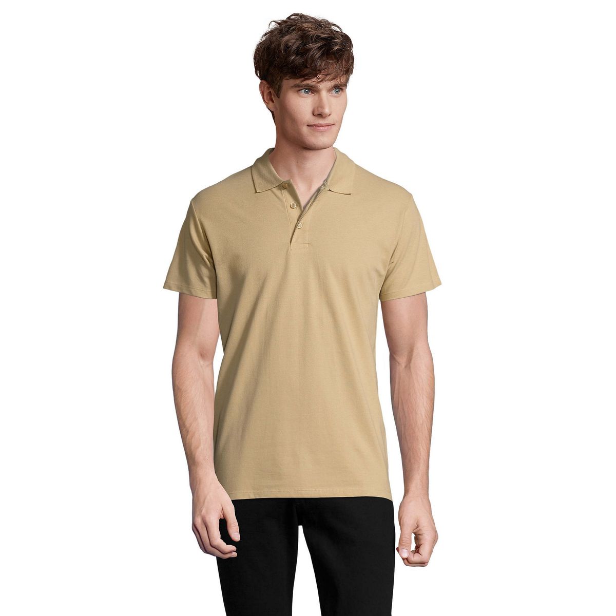 Klassisches Poloshirt aus Jersey-Baumwolle