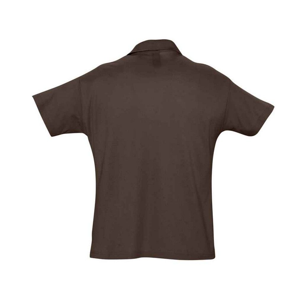 Kurzärmeliges Piqué-Baumwoll-Polo