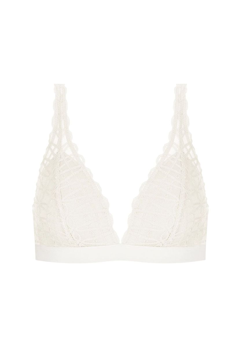 Kabelloser Dreiecks-BH aus Spitze