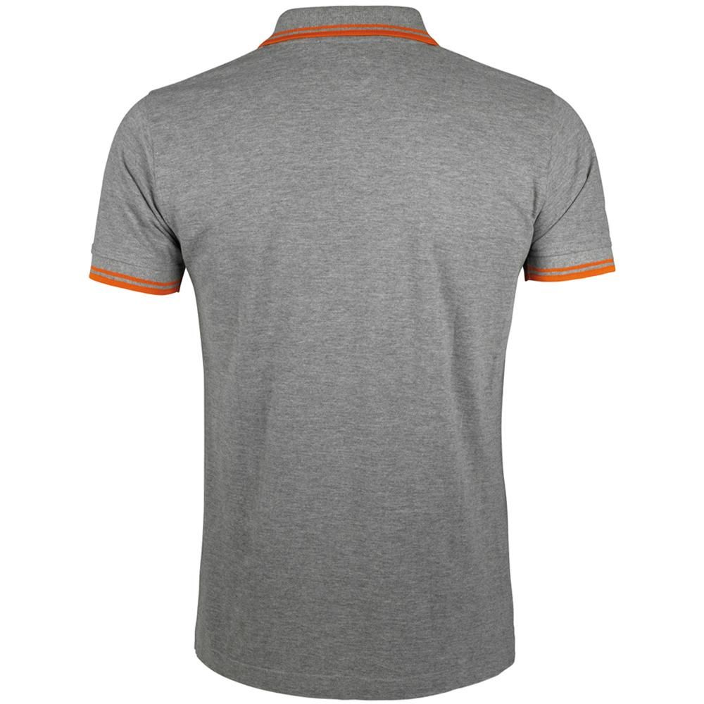 Piqué-Poloshirt mit Kontraststreifen