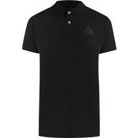 Kurzarm-Poloshirt mit geometrischem Logo