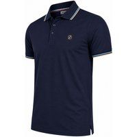 Piqué-Poloshirt mit Kontraststreifen