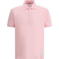 Klassisches Fünf-Knopf-Piqué-Poloshirt