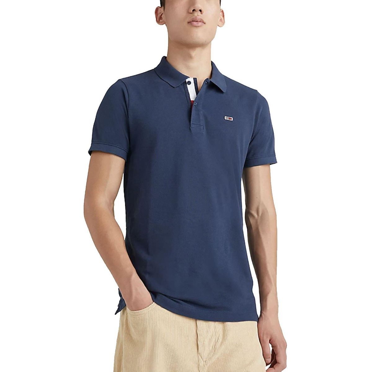 Slim-Fit Polo aus Bio-Baumwolle