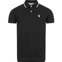 Piqué-Poloshirt mit Kontrastdetails
