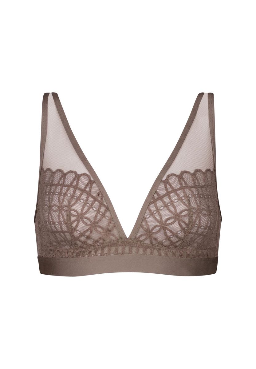 Triangel-BH aus Spitze mit breiten Trägern