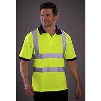 Reflektierendes Warnschutz-Polo-Shirt