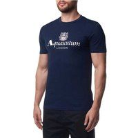 Klassisches T-Shirt mit Logo-Grafik