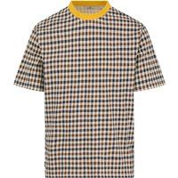 Baumwoll-T-Shirt mit ikonischem Karomuster