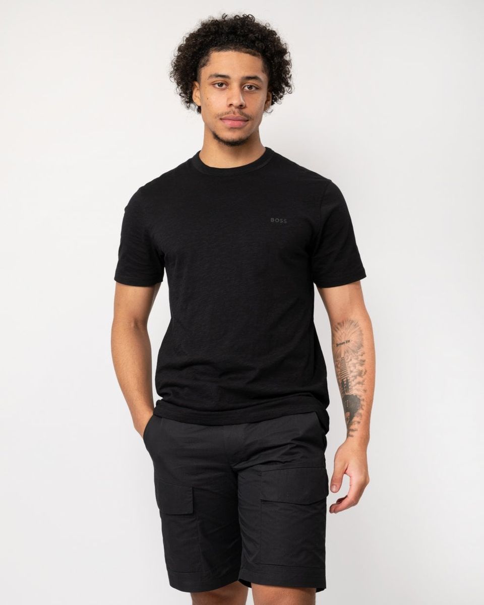 Klassisches Slub-Jersey T-Shirt