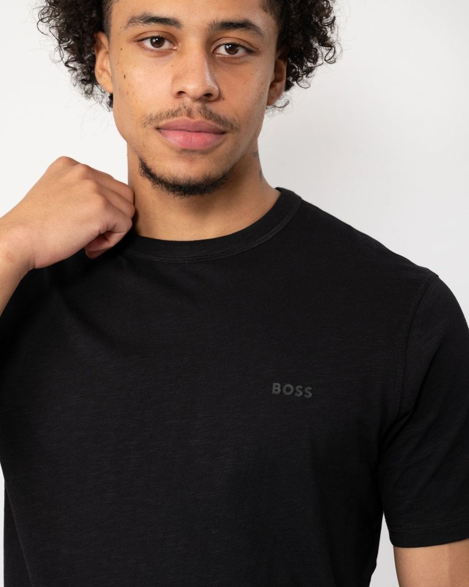 Klassisches Slub-Jersey T-Shirt