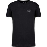 T-Shirt mit floralem Rückendruck