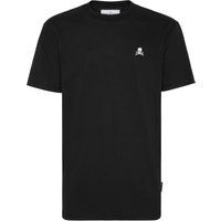 Klassisches Rundhals-T-Shirt mit Totenkopf